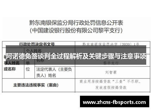 阿诺德免签谈判全过程解析及关键步骤与注意事项 阿诺德免签谈判全过程解析及关键步骤与注意事项